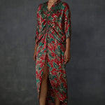 Winter Paisley Drawstring Dress Namrata Joshipura Online