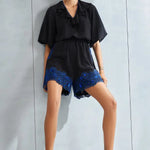 Vervain Frill Romper Namrata Joshipura