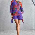 Zinnia Frill Sleeve Top Namrata Joshipura Online