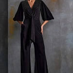 Crystal Square Tie Up Jumpsuit Namrata Joshipura