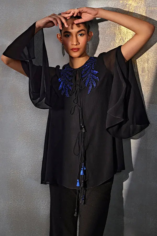 Autumn Fern Double Layer Top Namrata Joshipura
