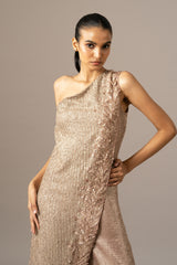 Fern Applique One Shoulder Jumpsuit