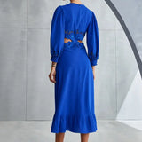 Vervain Waist Cut Out Dress Namrata Joshipura