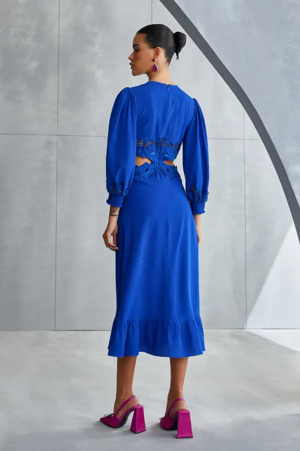 Vervain Waist Cut Out Dress Namrata Joshipura