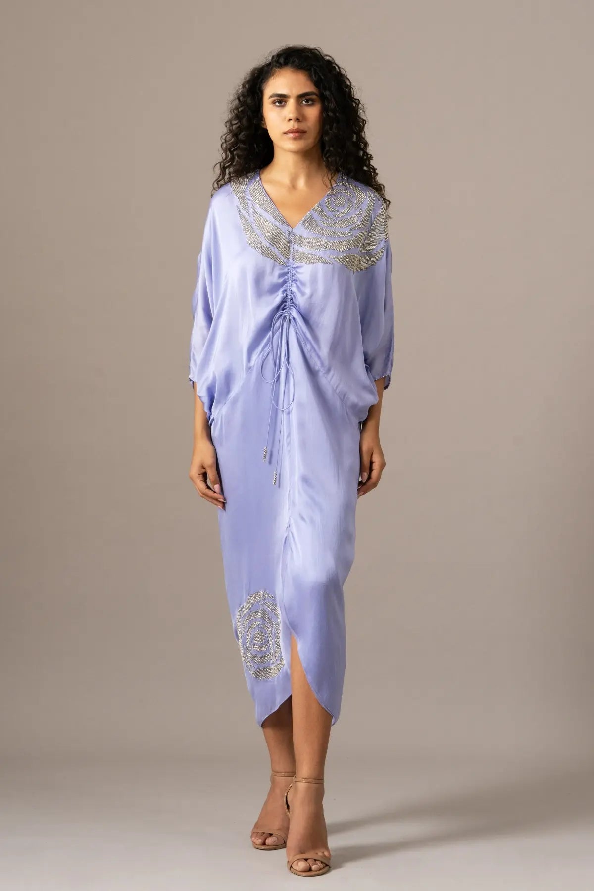 Rosette Drawstring Dress Namrata Joshipura Online