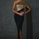 Bark One Offshoulder Chic Gown Namrata Joshipura Online