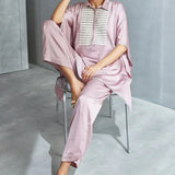 Metallic Hexa Kaftan Set Namrata Joshipura