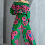 Zinnia Off Shoulder Jumpsuit Namrata Joshipura