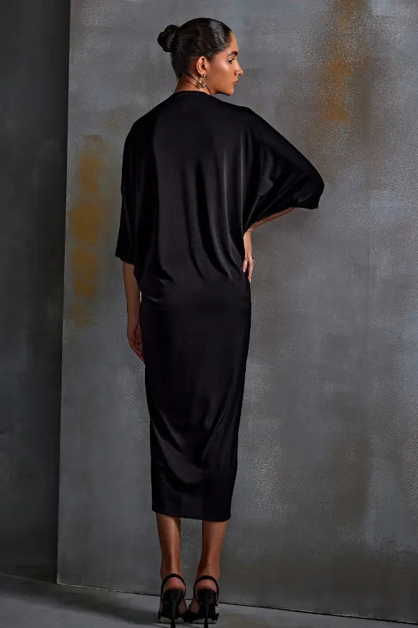 Crystal Square Drape Dress Namrata Joshipura