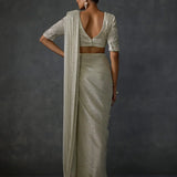 Peizuli Metalic Draped Saree Namrata Joshipura Online