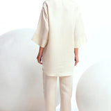 Hibiscus Shimmer Co-ord Set Namrata Joshipura