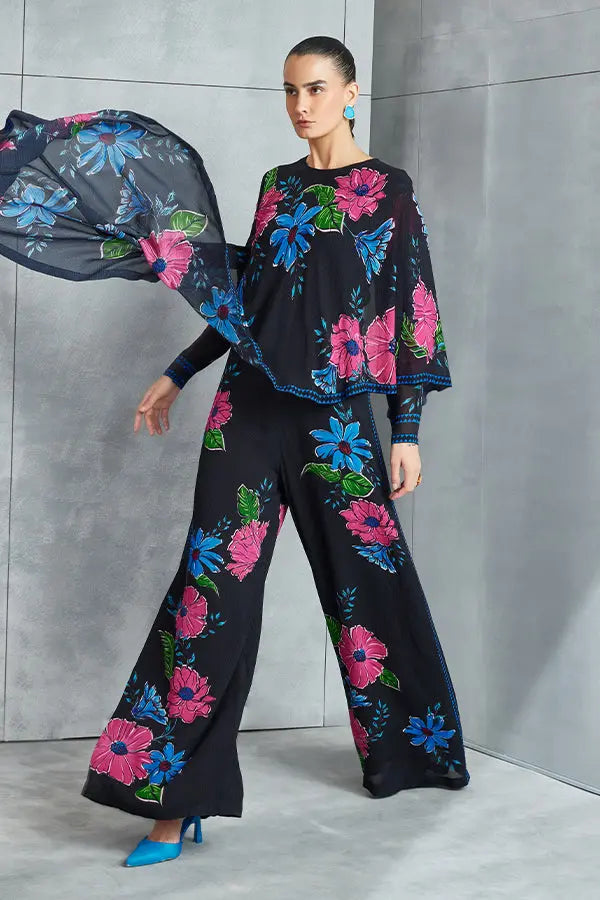 Zinnia Cape Jumpsuit Namrata Joshipura