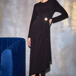 Crystal Square Cut Out Gown Namrata Joshipura