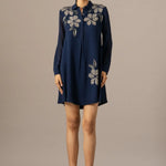 Moonflower Front Pleat Dress Namrata Joshipura Online