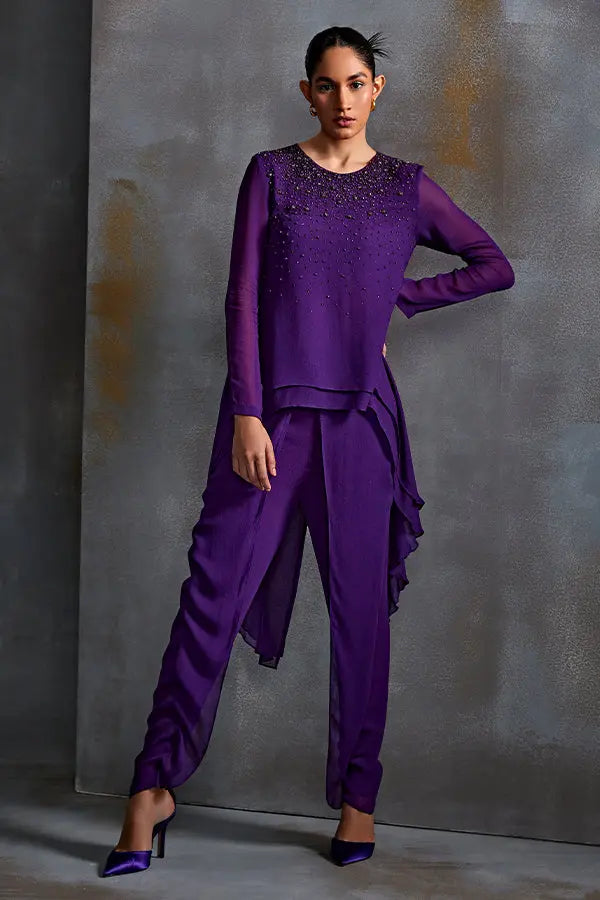 Trinket Petal Pant Set Namrata Joshipura