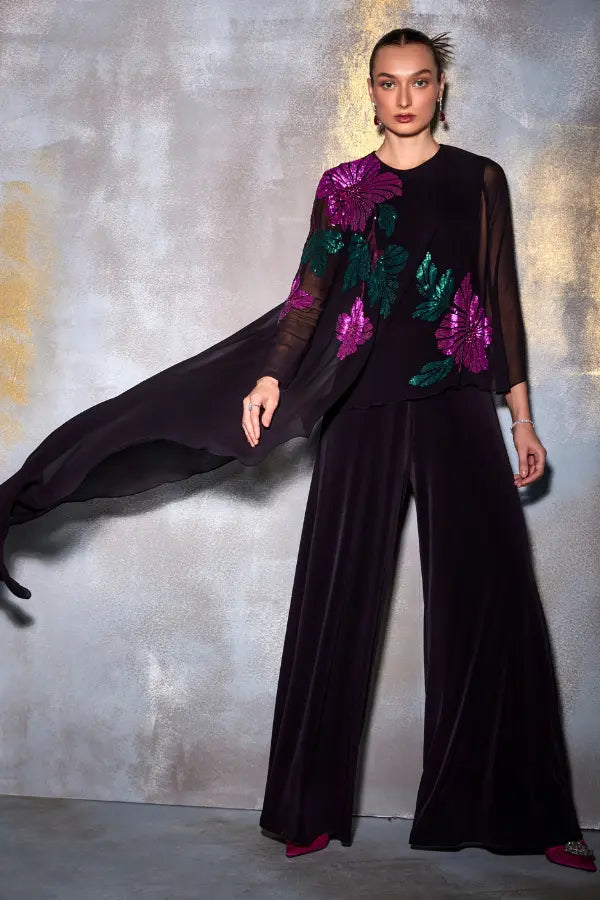 Katniss Cape Jumpsuit Namrata Joshipura