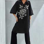Moon Flower Straight tunic Namrata Joshipura