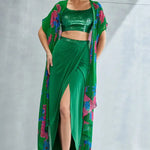 Zinnia Cape Skirt Set Namrata Joshipura
