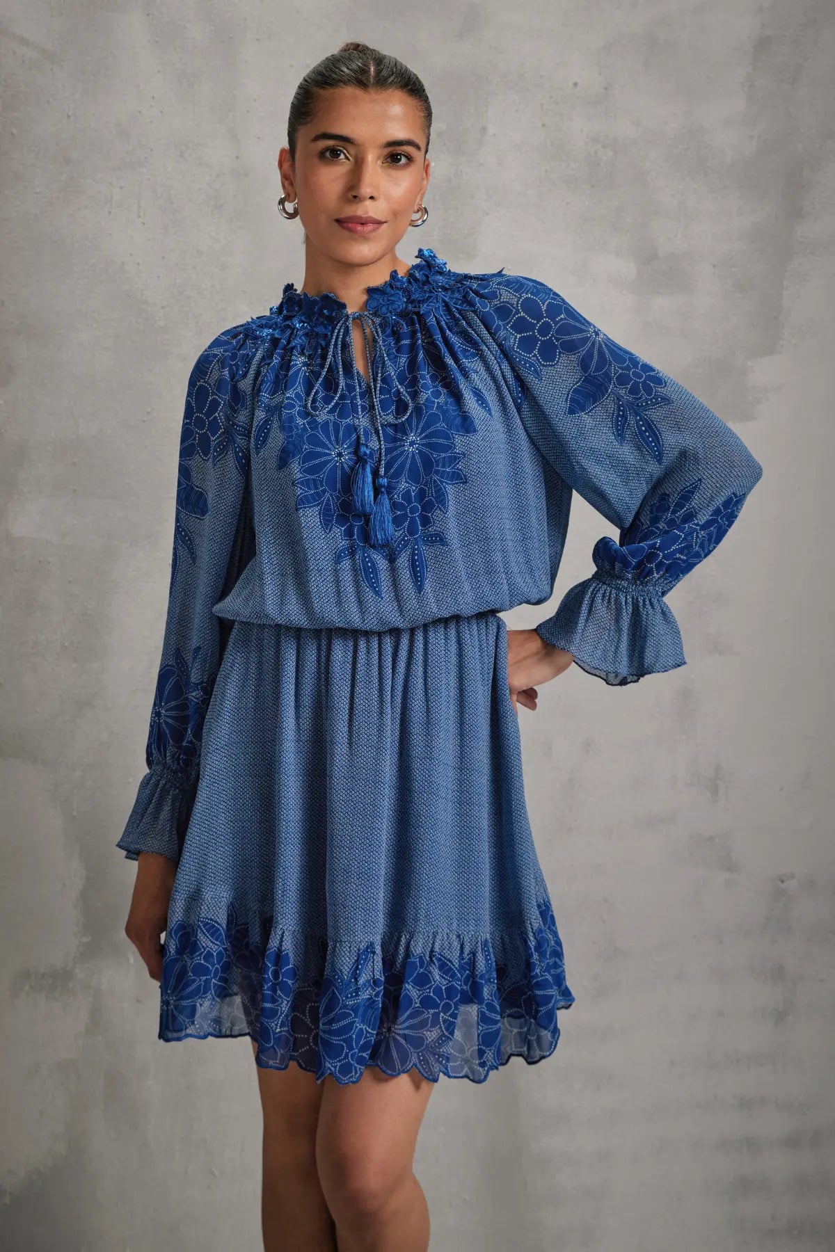 Hitachi Ruffled Tunic Namrata Joshipura