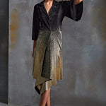 Sunset Fade Pleated Dress Namrata Joshipura