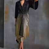 Sunset Fade Pleated Dress Namrata Joshipura