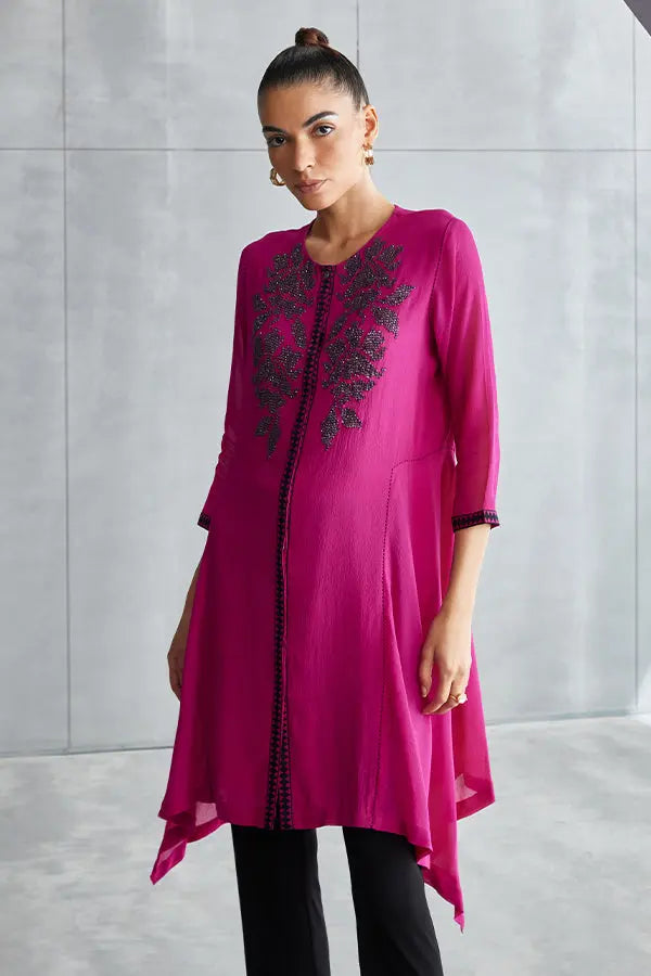 Luna Handkerchief Hem Tunic Namrata Joshipura