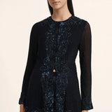 Rosette Peplum Top With Sharara Namrata Joshipura Online