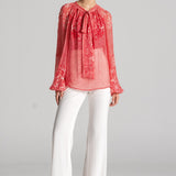 PAISLEY BOHO TOP