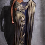 Cordelia Foil Draped Saree Namrata Joshipura