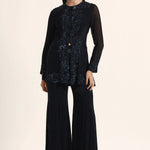 Rosette Peplum Top With Sharara Namrata Joshipura Online