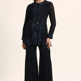Rosette Peplum Top With Sharara Namrata Joshipura Online