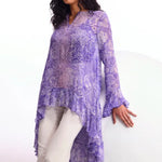 Cerelia Frill Long Back Tunic Namrata Joshipura