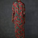 Winter Paisley Drawstring Dress Namrata Joshipura Online