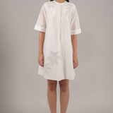 ASTRA IVORY BLOOM DRESS