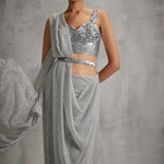 Rosa Baroque Sraight Concept Saree Namrata Joshipura