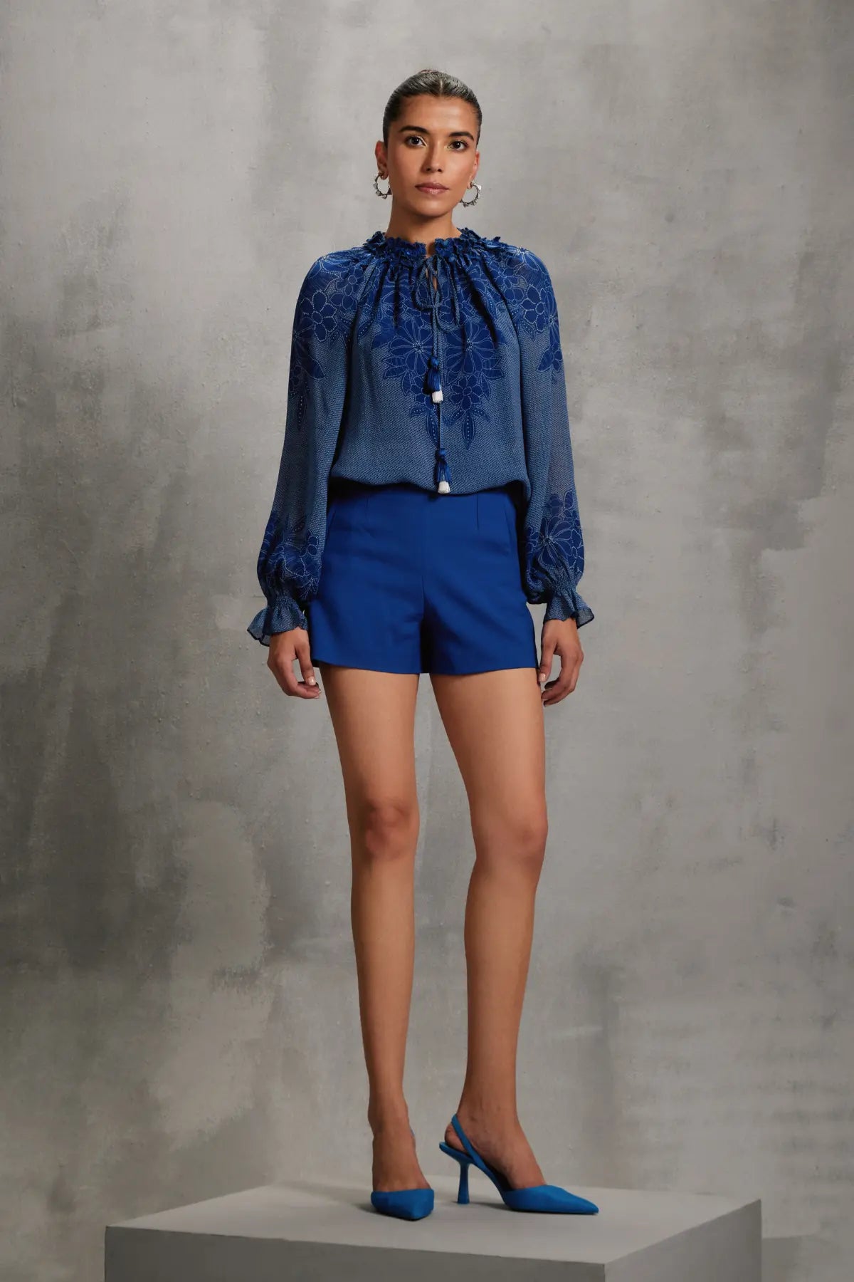 Hitachi Ruffled Top Namrata Joshipura