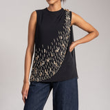 COSMIC DUST DRAPED TOP