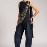 COSMIC DUST DRAPED TOP