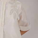 ASTRA IVORY BLOOM DRESS
