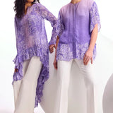 Cerelia Frill Long Back Tunic Namrata Joshipura