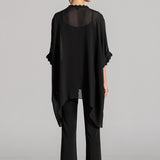 FLORAL CLUSTER HANDKERCHIEF TUNIC