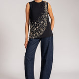 COSMIC DUST DRAPED TOP