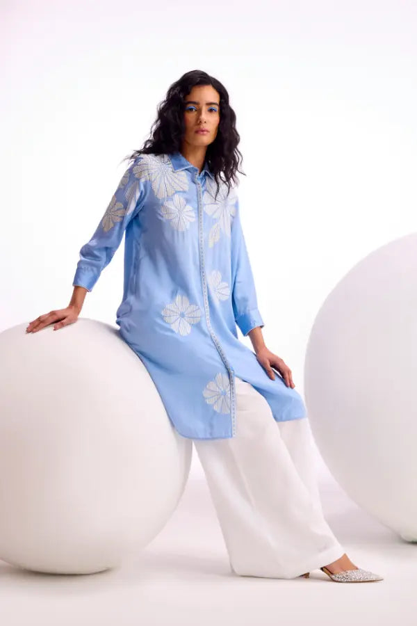 Zebrina Straight Long Tunic Namrata Joshipura