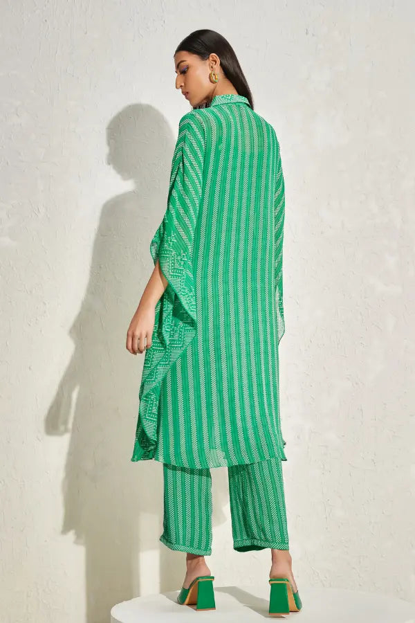 Aster Stripes Kaftan Set Namrata Joshipura
