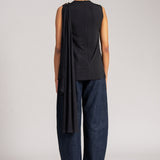 COSMIC DUST DRAPED TOP