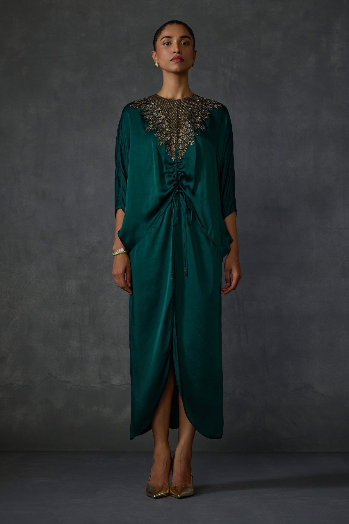 Lattice Drawstring Dress Namrata Joshipura Online