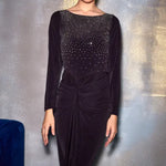 Crystal Square Drape Gown Namrata Joshipura