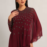 SILVER DUST FRONT FLAP JUMPSUIT Namrata Joshipura Online