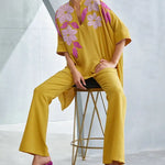 Wild Violet Handkerchief Hem Tunic Namrata Joshipura
