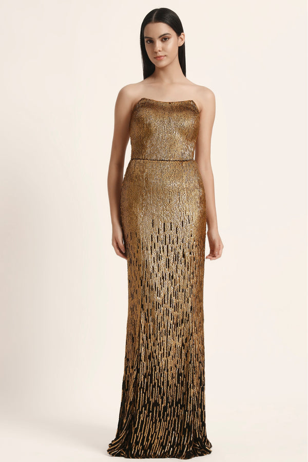Bark Long Gown